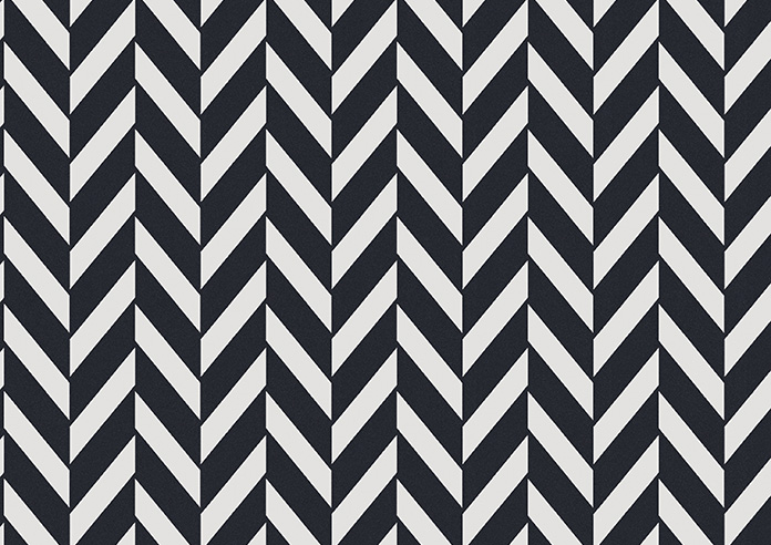 Chevron Stripe, Navy - Twist&Fit Roman Blind - Image 7